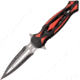 TAC Force Linerlock A/O Red Folding Knife, 3.5 two-tone finish 3Cr13 stainless blade, Black and red aluminum handle, TF-1023RD