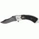 Tac Force Linerlock Fold Knife 5in, black coated HC SS PS clip point blade TF683BSL