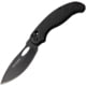 TAC Force Rapid Lock Black Folding Knife, 3.75" black finish 3Cr13 stainless blade, Black textured aluminum handle, TF-1037BK