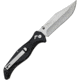 TAC Force Rapid Lock Black Folding Knife, 6in Closed, 5in Satin Stainless Steel Blade, Black Nylon Handle, TF-1046