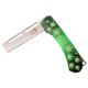TAC Force Razor Spring Assisted Knife w/Pocket Clip, 3.5 in, 3Cr13 Stainless Steel Stainless Steel, Green, TF-552SWD