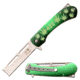 TAC Force Razor Spring Assisted Knife w/Pocket Clip, 3.5 in, 3Cr13 Stainless Steel Stainless Steel, Green, TF-552SWD