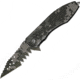 Tac Force Speed Assist Shark Fold Knife, 440 SS A/O blade w/ large tooth serrations, Digi green/gray camo blade and handle TF729DG