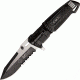 Tac Force Speed EMT Fold Knife, A/O two tone matte and black 440 SS PS blade, Black Alum. handl TF749EM