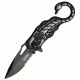 Tac Force Speed Scorpion Fold Kife, A/O black 440 SS PS blade TF776GY