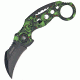 Tac Force Speedster Karambit Folding Knife,2.75in,Karambit Blade,Neon Green Skull Camo Alumium Handle TF578GNSC