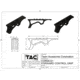 TAC Metal Forward Grip, M-LOK Mount, Hard Anodized, Black, CSRMCCG1