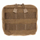 Tac Shield Compact Gear Lined Belt Pouch, Coyote, T4151CY