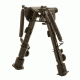Tac Shield Heavy Duty Bi-pod Adjustable 9in.-13in., Matte Black T9502A