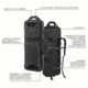 Tac-Six 34in Lockable Cohort Vertical Tactical Gun Case, Backpack Straps &amp; Conceal Carry Pocket, Black, 10824