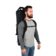 Tac-Six Tac-Six Polyester Ghost Vertical Tactical Gun Case w/Backpack Straps and Pocket, Lockable, Zipper, 34in Long, Stitched Webbing Handle, Padded Lining, Black, 10831