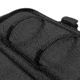 Tac-Six Tac-Six Polyester Ghost Vertical Tactical Gun Case w/Backpack Straps and Pocket, Lockable, Zipper, 34in Long, Stitched Webbing Handle, Padded Lining, Black, 10831