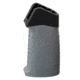 TAC Smooth Pattern Over-Molded AR Pistol Grip, Straight Top, Gray, CS03S1-GY