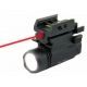 Tacfire CREE LED Rifle/Pistol Flashlight and Red Laser Combo