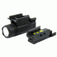 Tacfire Cree LED Rifle/Pistol Flashlight and Red Laser Combo, FLP180 + LZ002R, 180 Lumen, Black, FLC1, EDEMO8