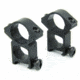 Tacfire 1in Rings/High Profile Scope Rings, Black R02