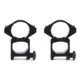 Tacfire 1in Rings/High Profile Scope Rings, Black R02