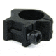 Tacfire 1in Rings/Low Profile Scope Rings, Heavy Duty, Black R03