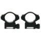 Tacfire 1in Rings/Low Profile Scope Rings, Heavy Duty, Black R03