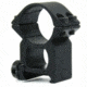 Tacfire 1in Rings/Medium Profile Scope Rings, Heavy Duty, Black R04