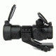 Tacfire 1X30 Selectable Red/Green Illuminated Dot Sight w/Cantilever Mount, Black RD004