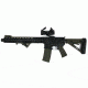 Tacfire 1X30 Selectable Red/Green Illuminated Dot Sight w/Cantilever Mount, Black RD004