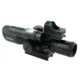 Tacfire 2.5-10X40 Dual Ill. Green Laser Scope w/Mini-Red Dot/Adaptor/Mil-Dot, Black SCGL251040M-D