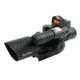 Tacfire 2.5-10X40 Dual Ill. Green Laser Scope w/Mini-Red Dot/Adaptor/Mil-Dot, Black SCGL251040M-D