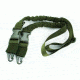 Tacfire 2 Or 1 Point Double Bungee Rifle Sling/Hk Steel Hook, Heavy Duty, Green SL003OD