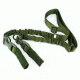 Tacfire 2 Or 1 Point Double Bungee Rifle Sling/Hk Steel Hook, Heavy Duty, Green SL003OD