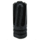 Tacfire .223/.556 1/2inX28 Thread 4 Prong Twist Muzzle Brake w/Crush Washer/Steel, Black MZ1005