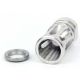 Tacfire .223/.556 1/2inX28 Thread Bird Cage Muzzle Brake w/Crush Washer, Stainless Steel MZ1001SS