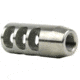 Tacfire .223/.556 1/2inX28 Tpi Compact Size Muzzle Brake w/Crush Washer, Stainless Steel MZ1002SS
