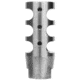 Tacfire .223/.556 1/2inX28 Tpi Compact Size Muzzle Brake w/Crush Washer, Stainless Steel MZ1002SS