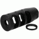 Tacfire .223/.556 1/2inX28 Tpi Compact Size Muzzle Brake w/Crush Washer/Steel, Black MZ1002