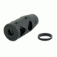 Tacfire .308 5/8inx24 Thread Dragon Muzzle Brake/ Steel, Black, MZ1018-3B