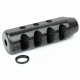 Tacfire .308 5/8inX24 Thread Oversized 20 Oz. Competition Muzzle Brake w/Crush Washer/Steel, Black MZ1011, EDEMO1