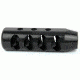 Tacfire .308 5/8inX24 Thread Oversized 20 Oz. Competition Muzzle Brake w/Crush Washer/Steel, Black MZ1011, EDEMO1