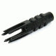 Tacfire .308 5/8inX24 Thread Spike Style Cnc Machined Muzzle Brake/Parkerized Steel, Black MZ1012-3B, EDEMO1