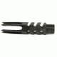 Tacfire .308 5/8inX24 Thread Spike Style Cnc Machined Muzzle Brake/Parkerized Steel, Black MZ1012-3B, EDEMO1