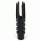 Tacfire .308 5/8inX24 Thread Spike Style Cnc Machined Muzzle Brake/Parkerized Steel, Black MZ1012-3B, EDEMO1