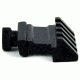 Tacfire .45 Degree Offset Picatinny Rail Mount w/Thumb Screw, Black MAR055