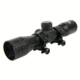 Tacfire 4X32 Compact Scope/Rings/Rangfinder, Black SC432R