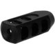 TacFire 5.56 1/2X28 Tanker Muzzle Brakes, Black, MZ1009-N