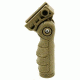 Tacfire 5 Position Ergonomic Foldable Locking Grip w/Storage, Tan VG07-T