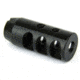 Tacfire 7.62/39mm 14-1 Left Hand Tpi Compact Size Muzzle Brake/Steel, Black MZ2002