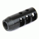 Tacfire 7.62/39mm 14-1 Left Hand Tpi Compact Size Muzzle Brake/Steel, Black MZ2002