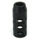 Tacfire 7.62/39mm 14-1 Left Hand Tpi Compact Size Muzzle Brake/Steel, Black MZ2002
