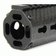 Tacfire 8 Angled AR-15 Carbon Fiber KeyMod Free Float Handguard, Black, 7in HG06-8A-7