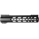 TacFire A.C.E Series KeyMod Free Float Handguard, 10in, Black, Small, HG21-10